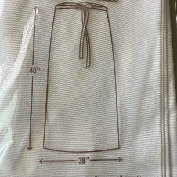 Chef Works | Chef's Full-Length Apron Poly-Cotton Soil Release | NWT - Picture 7 of 11